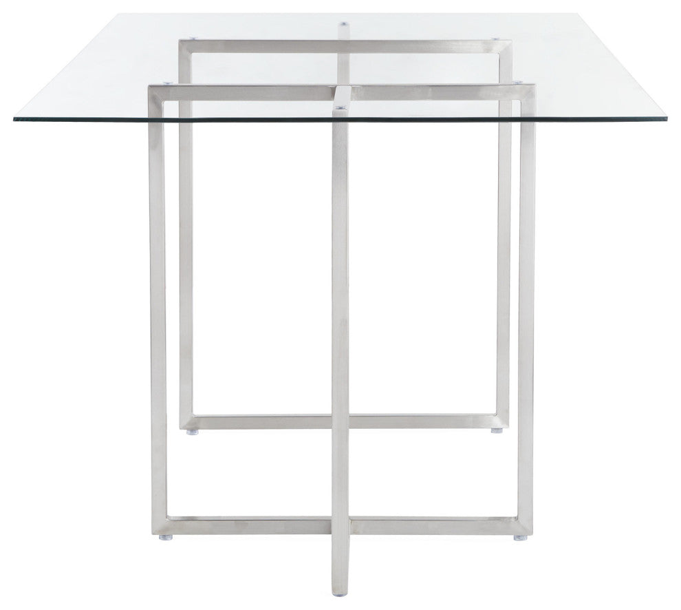 Legend Rectangular Dining Table, Brushed, 36x66