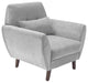 Serta at Home Artesia Accent Chair in Smoke Gray