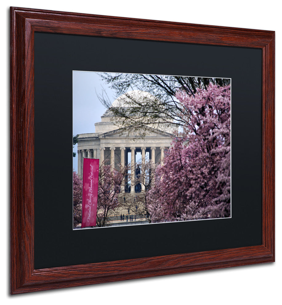 CATeyes ''Cherry Blossom Festival'' Matted Framed Art, 16x20