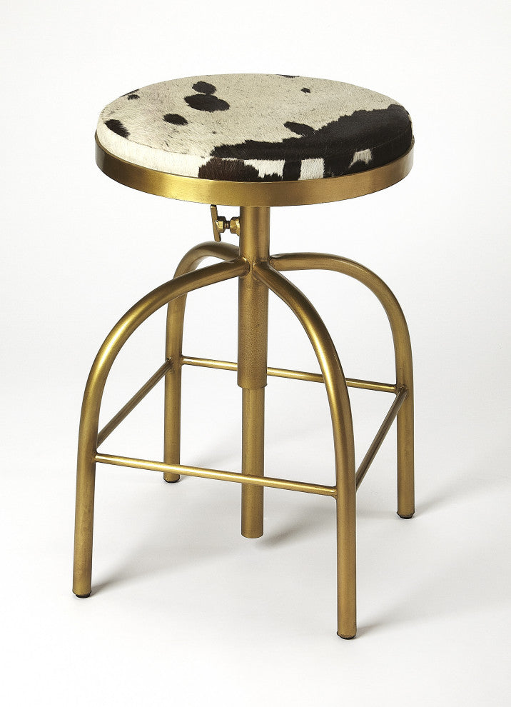 Industrial Chic Barstool, Multi-Color