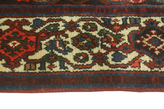 Fine Vintage Distressed Demet Charcoal/Ivory Runner, 3'4 x 9'5