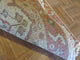 2'x3' Hand Knotted Ivory Antiqued Fine Serapi Heriz Fine Oriental Rug