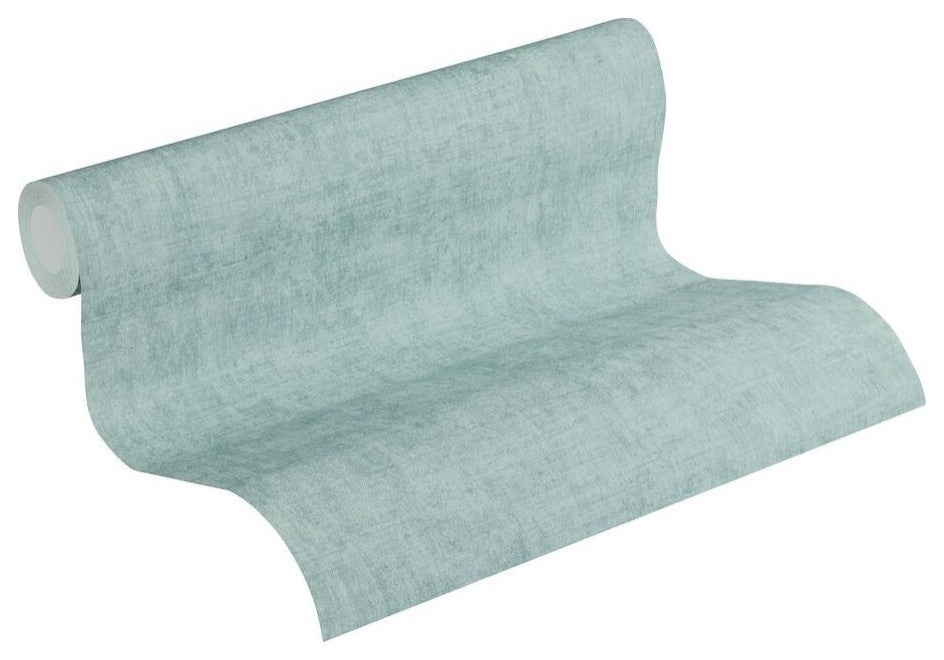 Plain Textured Wallpaper Featuring Painted Wall, 374233