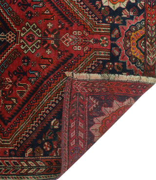 Fine Vintage Distressed Fayola Red Rug