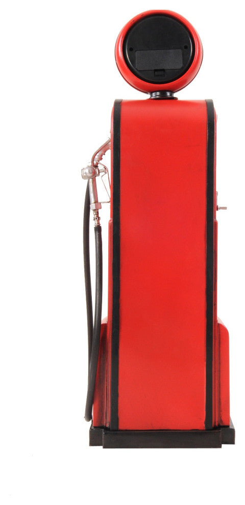 Gas Pump Clock Sculpture