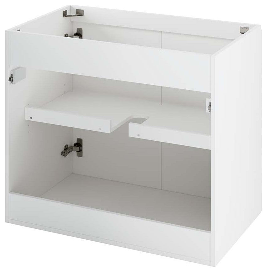 Vitality 30" Wall-Mount Bathroom Vanity, White