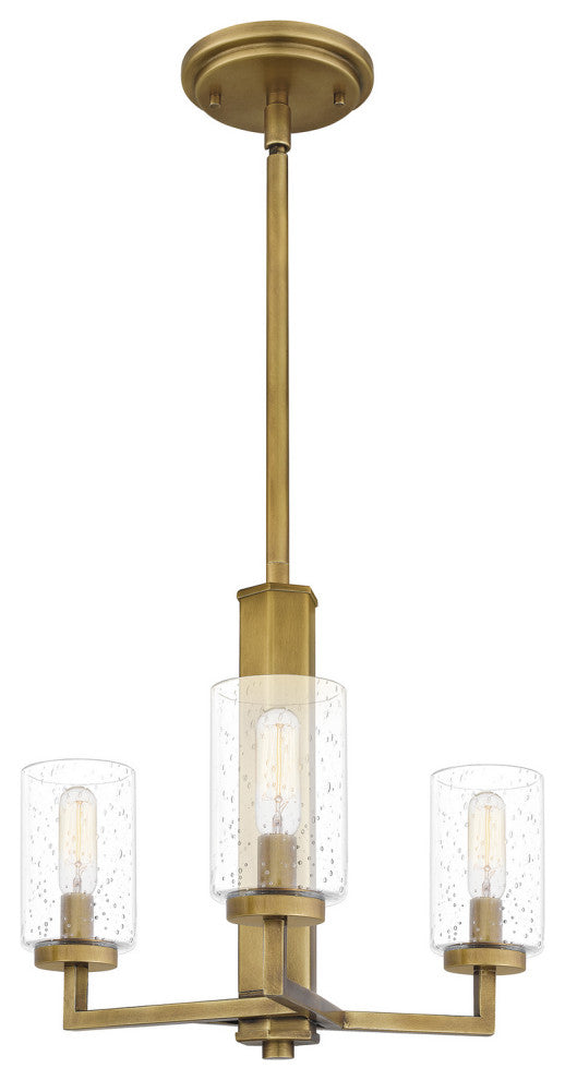 Quoizel SUN2815WS 3-Light Pendant, Sunburst