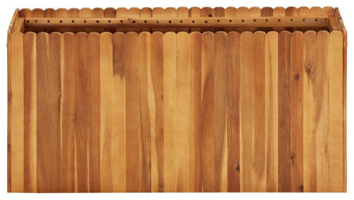 vidaXL Raised Garden Bed Raised Flower Bed Raised Garden Box Solid Acacia Wood