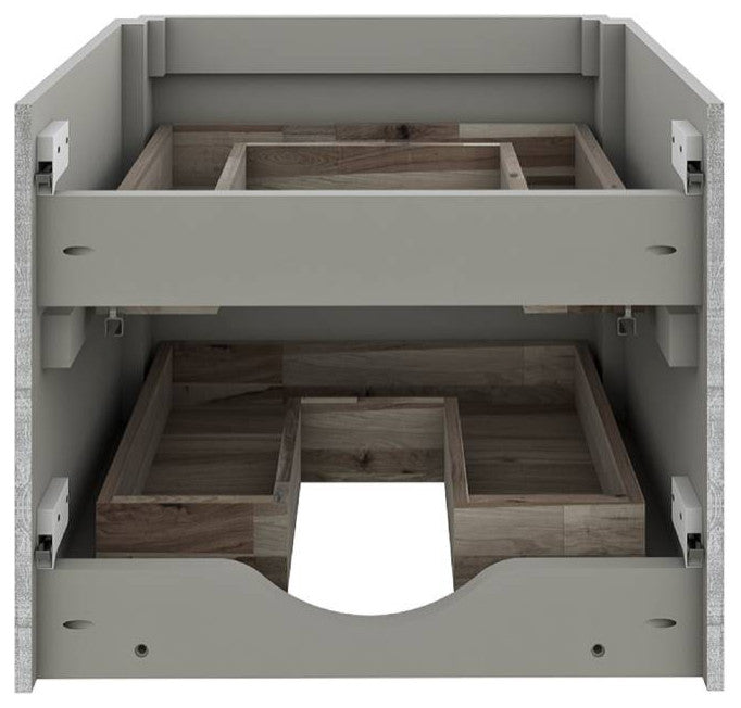 Fresca Formosa Modern 23" Ash Wall Hung Bathroom Cabinet