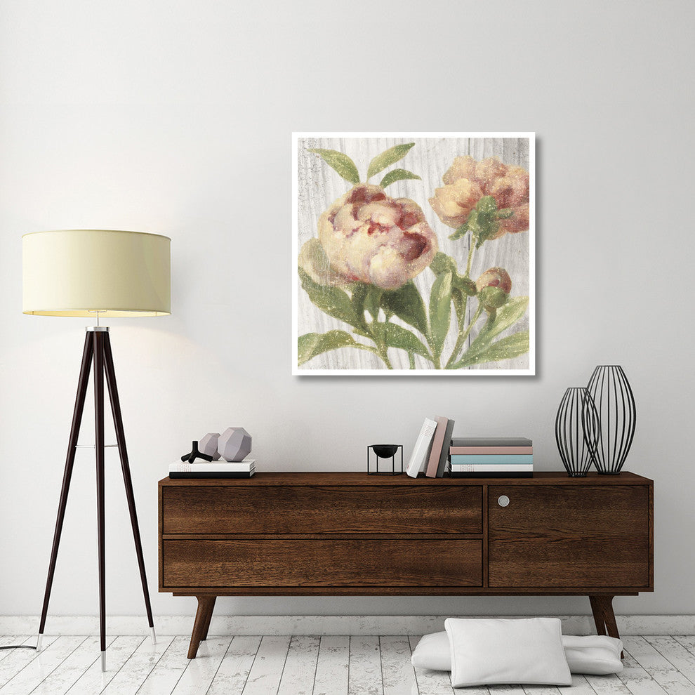 "Scented Cottage Florals I Crop" Digital Paper Print by Danhui Nai, 42"x42"