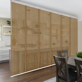 Anders 6-Panel Track Extendable Vertical Blinds 98-130"W