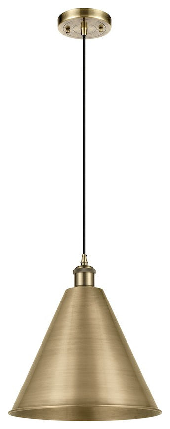 Innovations Lighting 516-1P-AB-MBC-16-AB-LED 1 Light 16" Mini Pendant