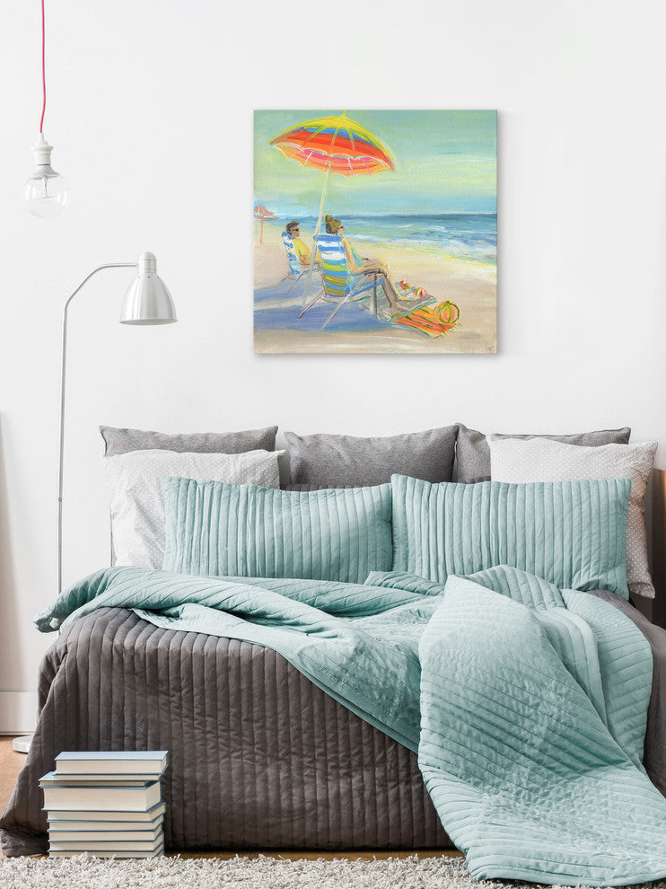 "The Best View" Painting Print on Wrapped Canvas, 48"x48"