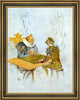 Henri De Toulouse-Lautrec Le Belle et la Bete - Le Besigue