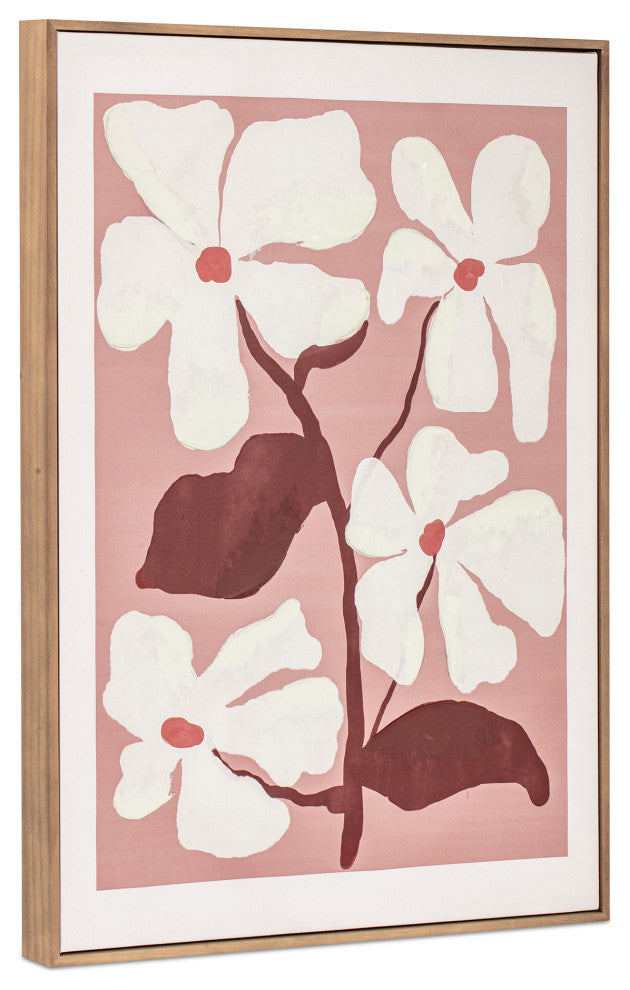 Blush Framed Painting