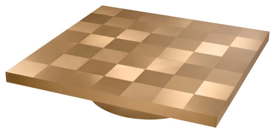 Square Gold Coffee Table, Eichholtz Laporte