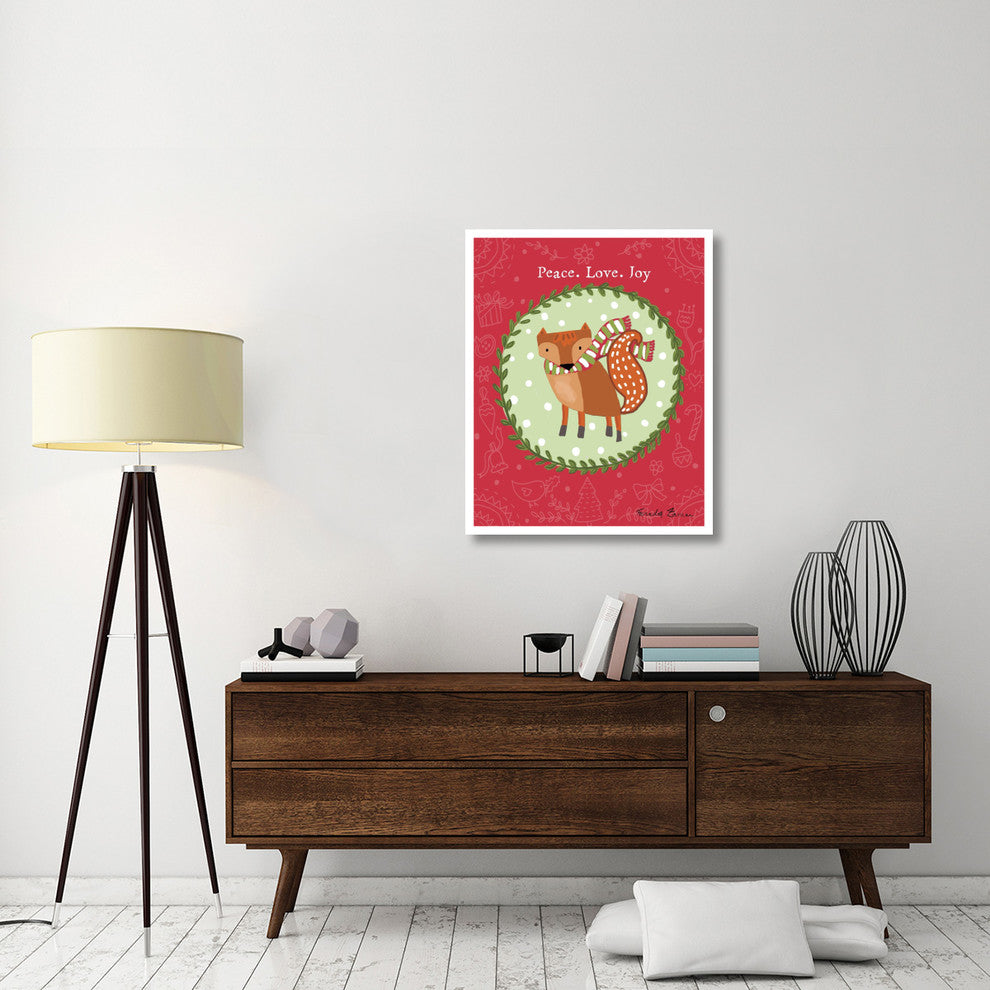 "Woodland Friends I" Digital Paper Print by Farida Zaman, 30"x37"