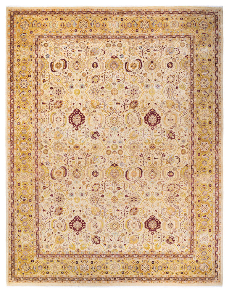 MOGUL, Hand Knotted Area Rug 12' 0" X 9' 4"