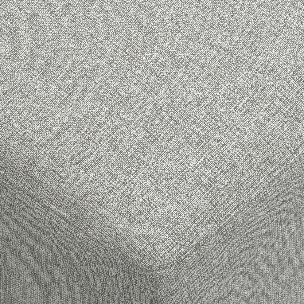 Rex Ottoman in Tightly Woven Performance Fabric, Fully Assembled