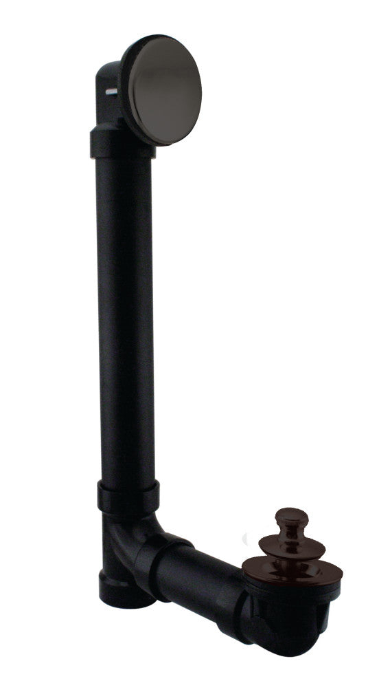 Illusionary Overflow 12" & 4" Sch. 40 ABS Bath Waste and Overflow With Lift, Oil Rubbed Bronze
