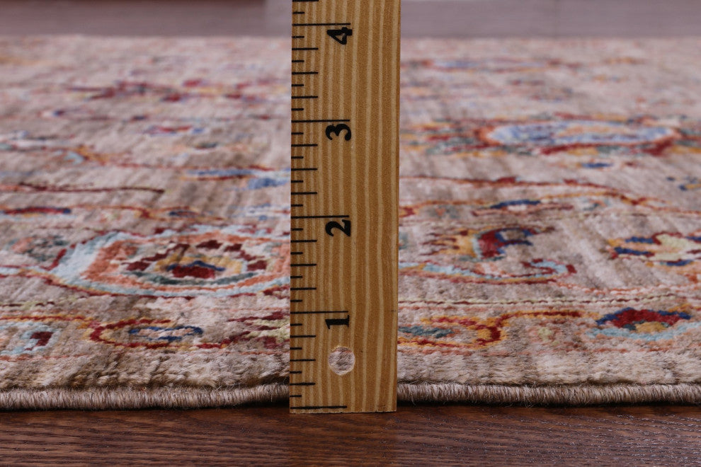 Hand-Knotted Persian Tabriz Wool Rug 5' 9" X 8' 7" - Q12928