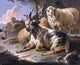 Philipp Peter Roos Italianate Landscape With a Goat and Sheep Wall Decal
