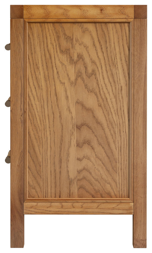 Mesa Cane and Solid Wood 6-Drawer Dresser