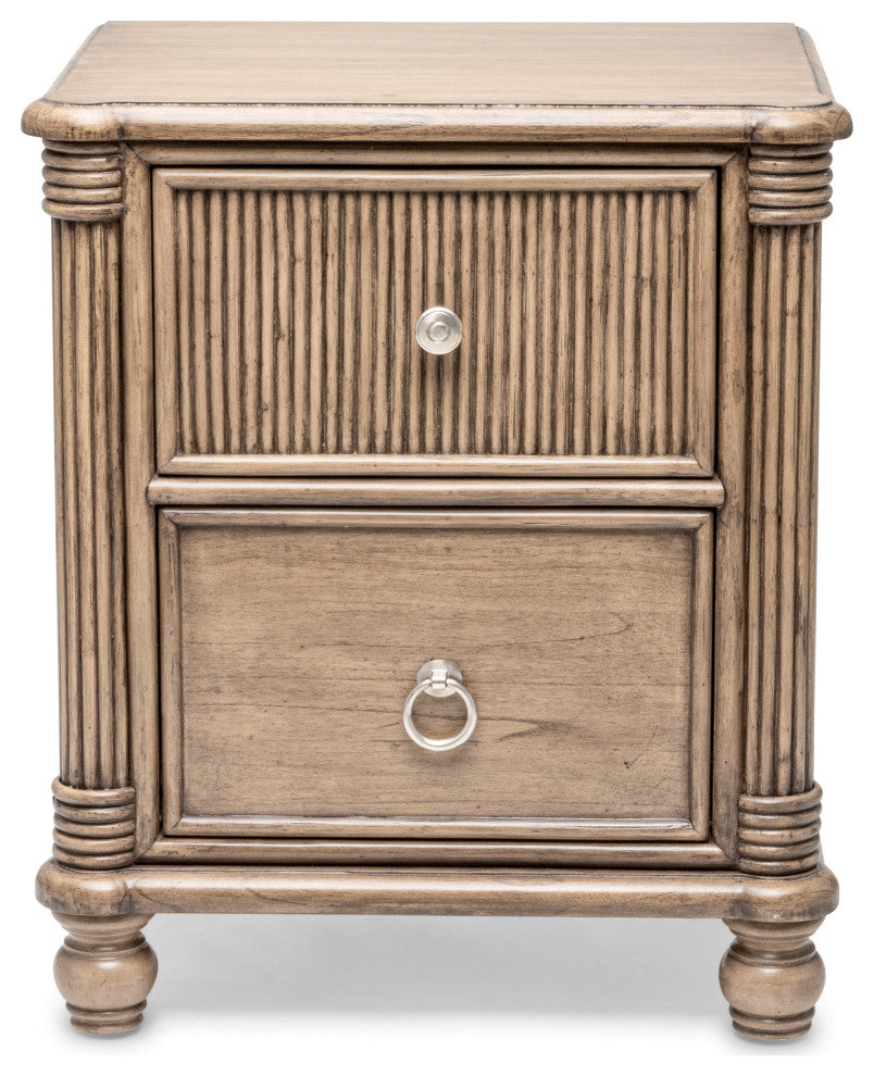 Malibu 2-Drawer Nightstand