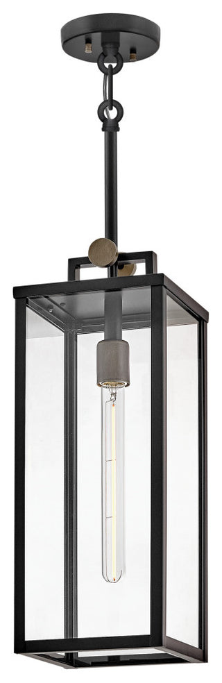 Hinkley Lighting 23012 Catalina 8"W Outdoor Mini Pendant - Black