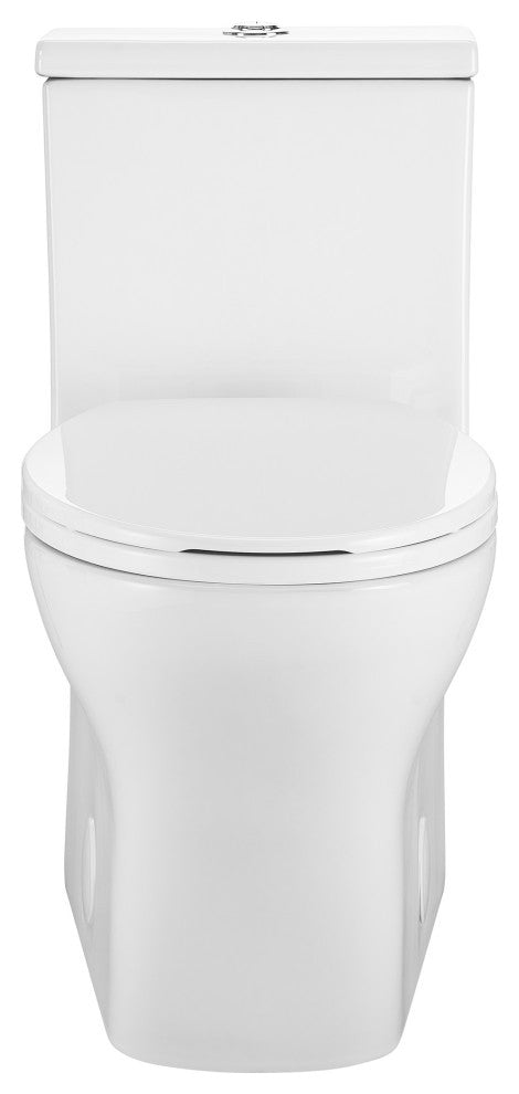 Sublime III One Piece Toilet Dual Flush, Glossy White