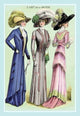 A Trio in Hats- Gallery Wrapped Canvas Art 28" x 42"