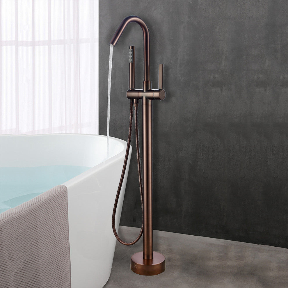 Vanity Art Freestanding Tub Faucet, Oil Rubbed Bronze