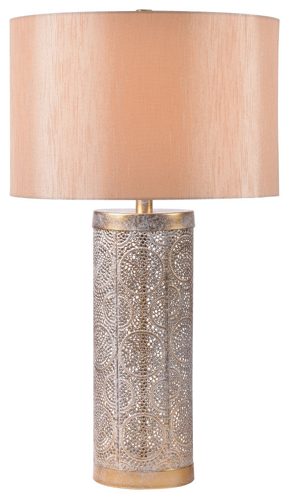 Kenroy 34048GLD 1-Light Table Lamp, Emme