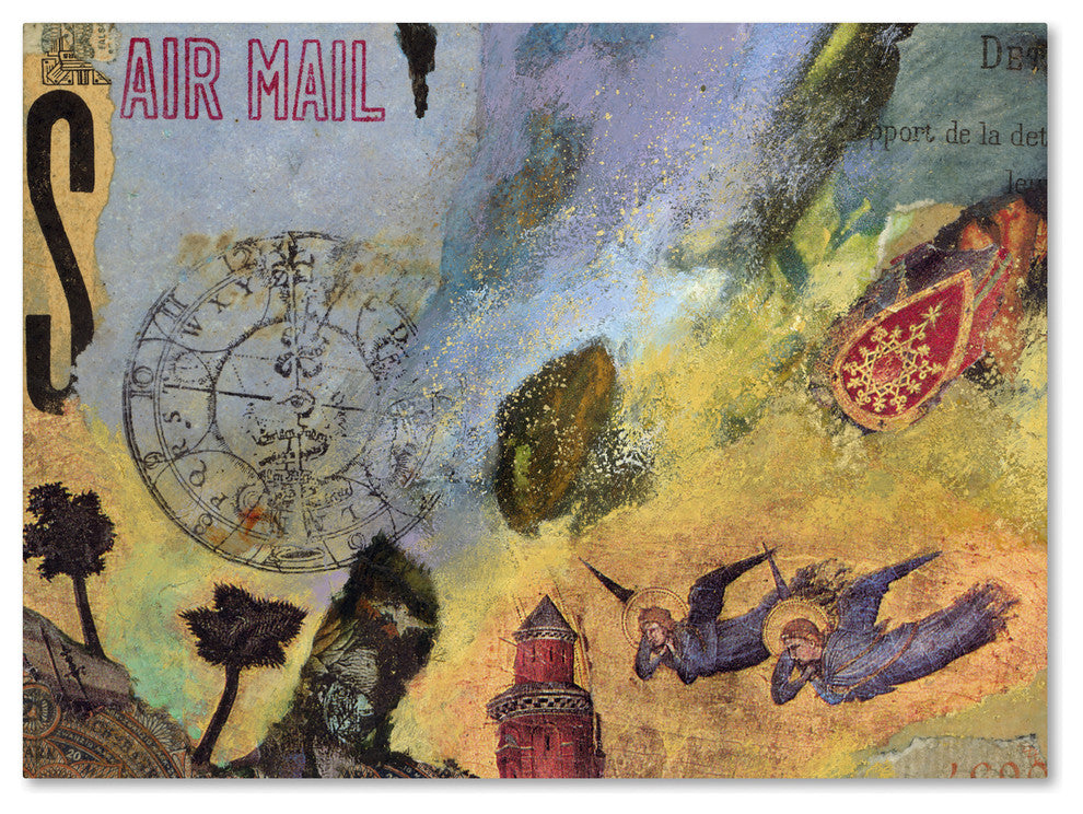 Nick Bantock ''Air Mail'' Canvas Art, 32x24