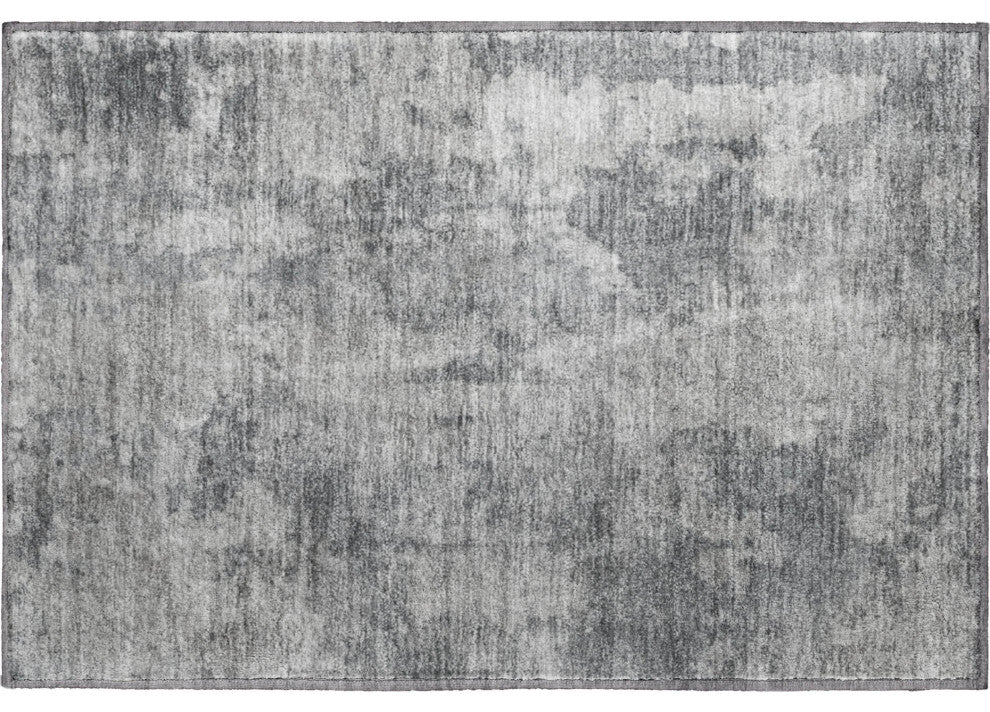 Premium Machine Washable Mayfield AMF573 Gray 1'8" x 2'6" Rug