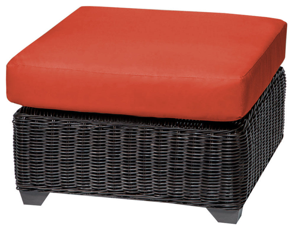 Venice Ottoman Tangerine