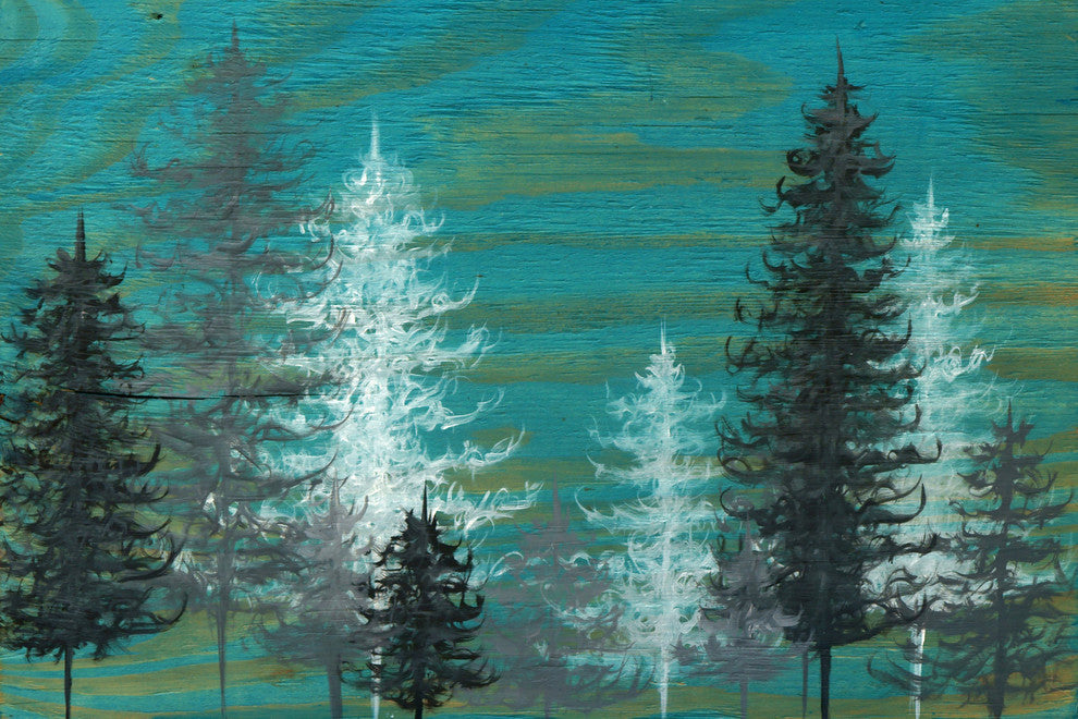 "Peace and Quiet" Painting Print on Wrapped Canvas, 24x16