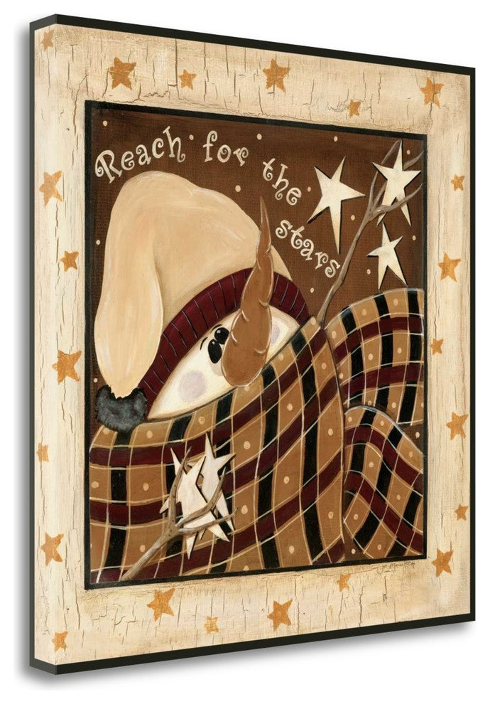 "Reach For The Stars" By Jo Moulton, Giclee Print on Gallery Wrap Canvas