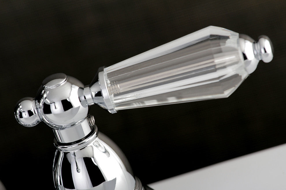 Kingston Brass 4" Centerset Bathroom Faucet, Polished Chrome