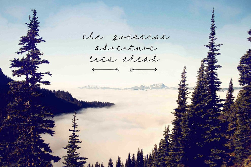 "The Greatest Adventure" Print on Canvas by Sylvia Cook