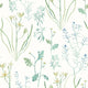 Blue Alpine Botanical Peel & Stick Wallpaper