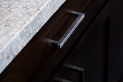 Square Bar Pull - Brushed Satin Nickel, TKM1158
