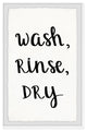 "Wash and Rinse" Framed Painting Print, 16x24