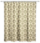 Folk Pattern in Cream Shower Curtain