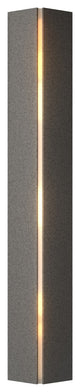 Gallery Small Sconce, Natural Iron Finish, Ivory Art Glass