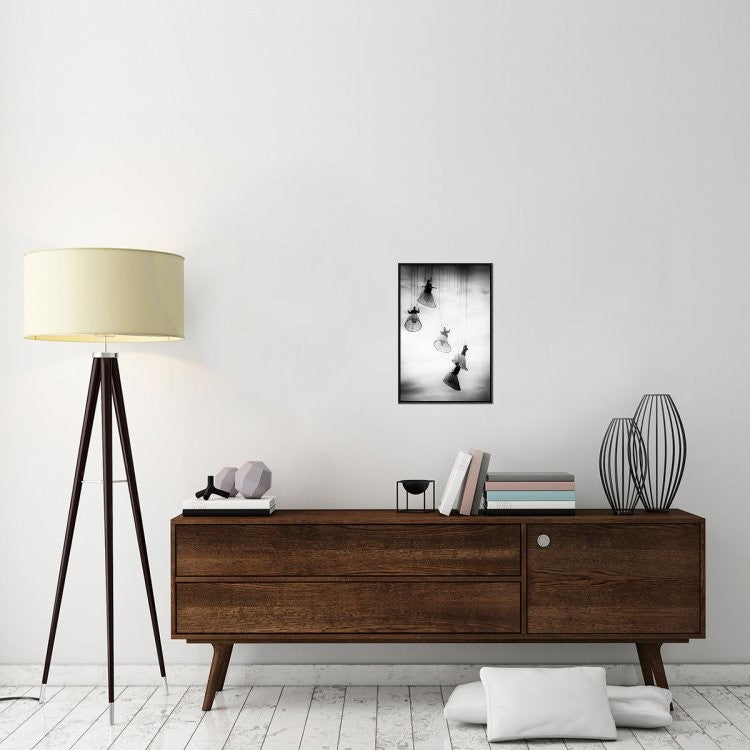 "Dutch Angels" Framed Canvas Giclee by Julien Oncete, 15x23"