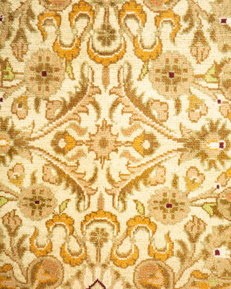Tagaung One-of-a-Kind Hand-Knotted Area Rug Ivory, 8'0"x9'10"