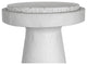 Book Accent Table White