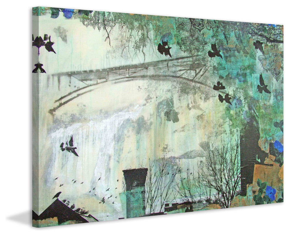 "Genevieve Couteur" Print on Canvas by Tracy Silva Barbosa