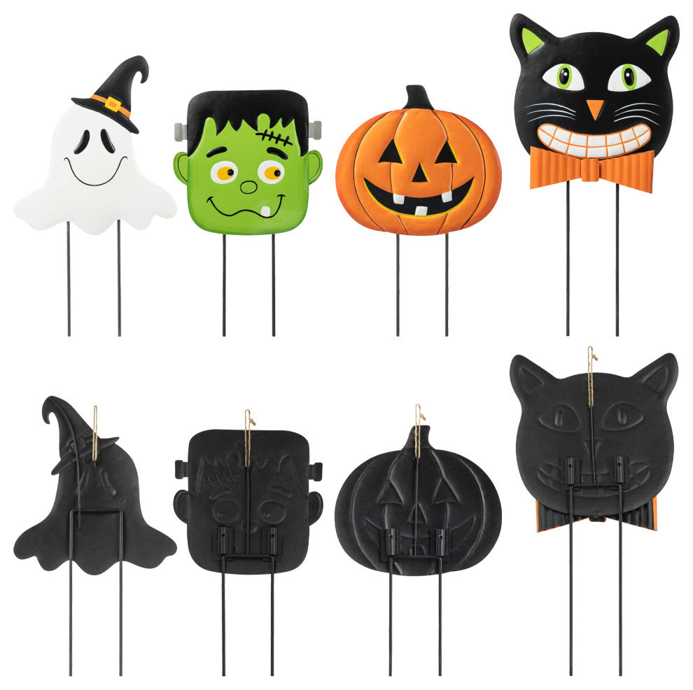 42.5"H Halloween Pumpkin Yard Stake